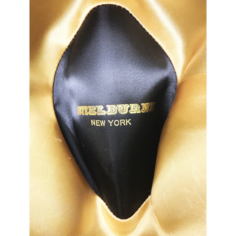 Vintage Shelburne New York Black w/ Beige Band Size L - Picture 5 of 7